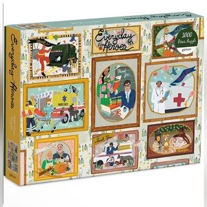 NWT Everyday Heroes 1000 Piece Puzzle by Galison NEW Sealed